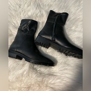 Zara size 38 booties black new